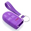 Capa para chave do carro compatível com Fiat - Capa Protetora de Chave Remota de Silicone - Tampa Remota FOB - Roxo