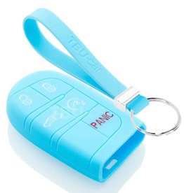 TBU car Fiat Car key cover - Light Blue