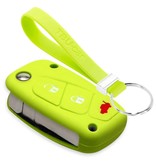 TBU car TBU car Car key cover compatible with Lancia - Silicone Protective Remote Key Shell - FOB Case Cover - Lime green