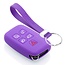 Capa para chave do carro compatível com Range Rover - Capa Protetora de Chave Remota de Silicone - Tampa Remota FOB - Roxo
