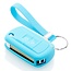 Capa para chave do carro compatível com Land Rover - Capa Protetora de Chave Remota de Silicone - Tampa Remota FOB - Azul claro