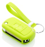 TBU car TBU car Housse de Protection clé compatible avec Land Rover - Coque Cover Housse étui en Silicone - Citron vert