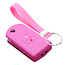 Capa para chave do carro compatível com Mazda - Capa Protetora de Chave Remota de Silicone - Tampa Remota FOB - Rosa