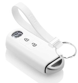 TBU car Mazda Car key cover - White