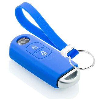 TBU car® Mazda Schlüsselhülle - Blau
