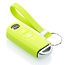 Capa para chave do carro compatível com Mazda - Capa Protetora de Chave Remota de Silicone - Tampa Remota FOB - Verde lima
