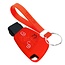 Capa para chave do carro compatível com Mercedes - Capa Protetora de Chave Remota de Silicone - Tampa Remota FOB - Vermelho