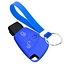 Capa para chave do carro compatível com Mercedes - Capa Protetora de Chave Remota de Silicone - Tampa Remota FOB - Azul