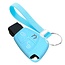 Capa para chave do carro compatível com Mercedes - Capa Protetora de Chave Remota de Silicone - Tampa Remota FOB - Azul claro