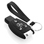 Housse de Protection clé compatible avec Mercedes - Coque Cover Housse étui en Silicone - Noir