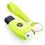 Sleutel cover compatibel met Mercedes - Silicone sleutelhoesje - beschermhoesje autosleutel - Lime groen