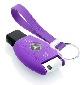 TBU car Mercedes Capa Silicone Chave - Roxo