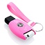 Capa para chave do carro compatível com Mercedes - Capa Protetora de Chave Remota de Silicone - Tampa Remota FOB - Rosa