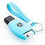 Funda Carcasa llave compatible con Mercedes - Funda de Silicona - Cover de Llave Coche - Azul claro