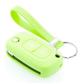 TBU car Mercedes Capa Silicone Chave do carro - Capa protetora - Tampa remota FOB - Fosforescente