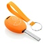 Capa para chave do carro compatível com Mini - Capa Protetora de Chave Remota de Silicone - Tampa Remota FOB - Laranja