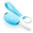 Capa para chave do carro compatível com Mini - Capa Protetora de Chave Remota de Silicone - Tampa Remota FOB - Azul claro