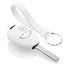 Funda Carcasa llave compatible con Mini - Funda de Silicona - Cover de Llave Coche - Blanco