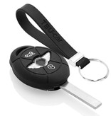 TBU car TBU car Cover chiavi auto compatibile con Mini - Copertura protettiva - Custodia Protettiva in Silicone - Nero