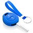 Capa para chave do carro compatível com Mitsubishi - Capa Protetora de Chave Remota de Silicone - Tampa Remota FOB - Azul