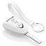 Funda Carcasa llave compatible con Porsche - Funda de Silicona - Cover de Llave Coche - Blanco