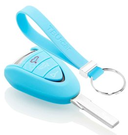 TBU car Porsche Housse de protection clé - Bleu clair