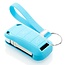 Capa para chave do carro compatível com Porsche - Capa Protetora de Chave Remota de Silicone - Tampa Remota FOB - Azul claro