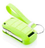 TBU car Porsche Capa Silicone Chave do carro - Capa protetora - Tampa remota FOB - Fosforescente