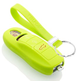 TBU car Porsche Capa Silicone Chave - Verde lima