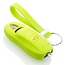 Capa para chave do carro compatível com Porsche - Capa Protetora de Chave Remota de Silicone - Tampa Remota FOB - Verde lima