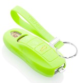 TBU car TBU car Funda Carcasa llave compatible con Porsche - Funda de Silicona - Cover de Llave Coche - Glow in the Dark