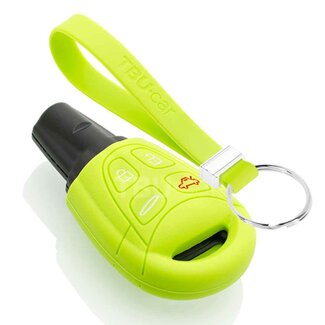 TBU car® Saab Cover chiavi - Verde lime