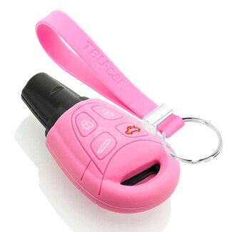 TBU car® Saab Car key cover - Pink