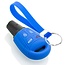 Capa para chave do carro compatível com Saab - Capa Protetora de Chave Remota de Silicone - Tampa Remota FOB - Azul
