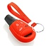 Capa para chave do carro compatível com Saab - Capa Protetora de Chave Remota de Silicone - Tampa Remota FOB - Vermelho