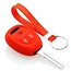 Capa para chave do carro compatível com Saab - Capa Protetora de Chave Remota de Silicone - Tampa Remota FOB - Vermelho
