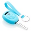 Capa para chave do carro compatível com Saab - Capa Protetora de Chave Remota de Silicone - Tampa Remota FOB - Azul claro