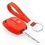 Capa para chave do carro compatível com Suzuki - Capa Protetora de Chave Remota de Silicone - Tampa Remota FOB - Vermelho