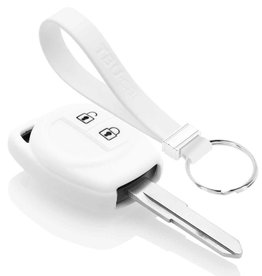 TBU car Suzuki Funda Carcasa llave - Blanco