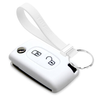 TBU car® Citroën Car key cover - White