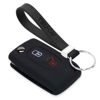 TBU car® Peugeot Car key cover - Black