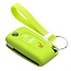Capa para chave do carro compatível com Peugeot - Capa Protetora de Chave Remota de Silicone - Tampa Remota FOB - Verde lima