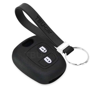 TBU car® Citroën Funda Carcasa llave - Negro