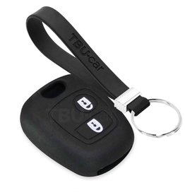 TBU car Peugeot Funda Carcasa llave - Negro