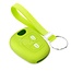 Capa para chave do carro compatível com Peugeot - Capa Protetora de Chave Remota de Silicone - Tampa Remota FOB - Verde lima