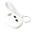 Capa para chave do carro compatível com Toyota - Capa Protetora de Chave Remota de Silicone - Tampa Remota FOB - Branco