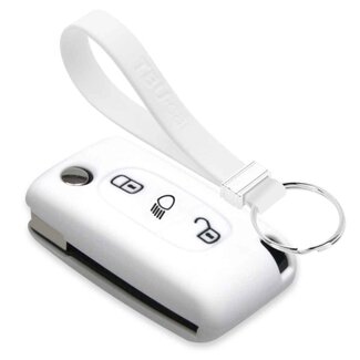 TBU car® Citroën Housse de protection clé - Blanc