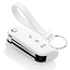 Capa para chave do carro compatível com Ford - Capa Protetora de Chave Remota de Silicone - Tampa Remota FOB - Branco