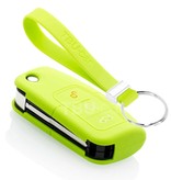 TBU car Ford Capa Silicone Chave do carro - Capa protetora - Tampa remota FOB - Verde lima