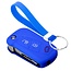 Capa para chave do carro compatível com Ford - Capa Protetora de Chave Remota de Silicone - Tampa Remota FOB - Azul